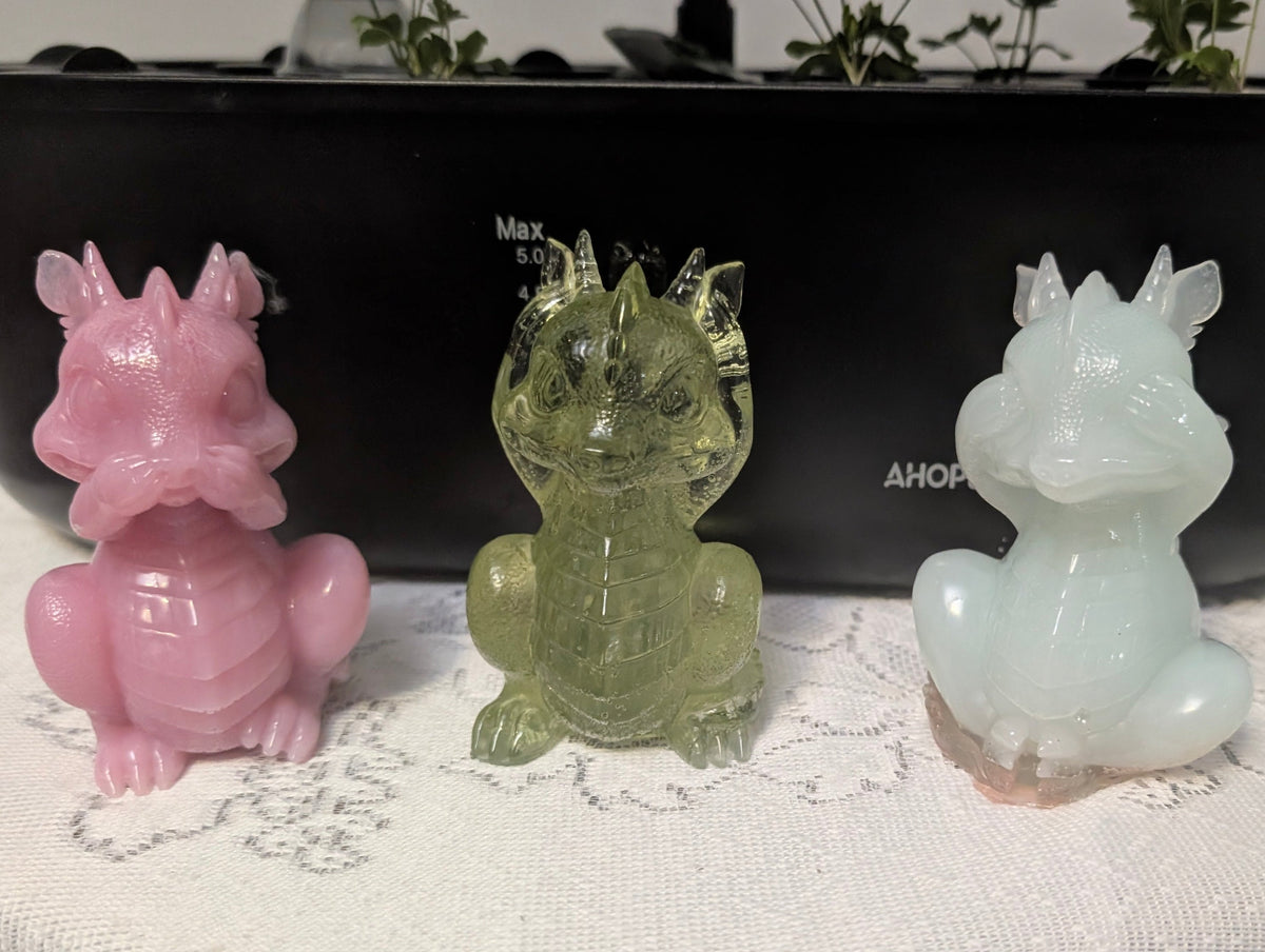Hear See Speak No Evil Dragons