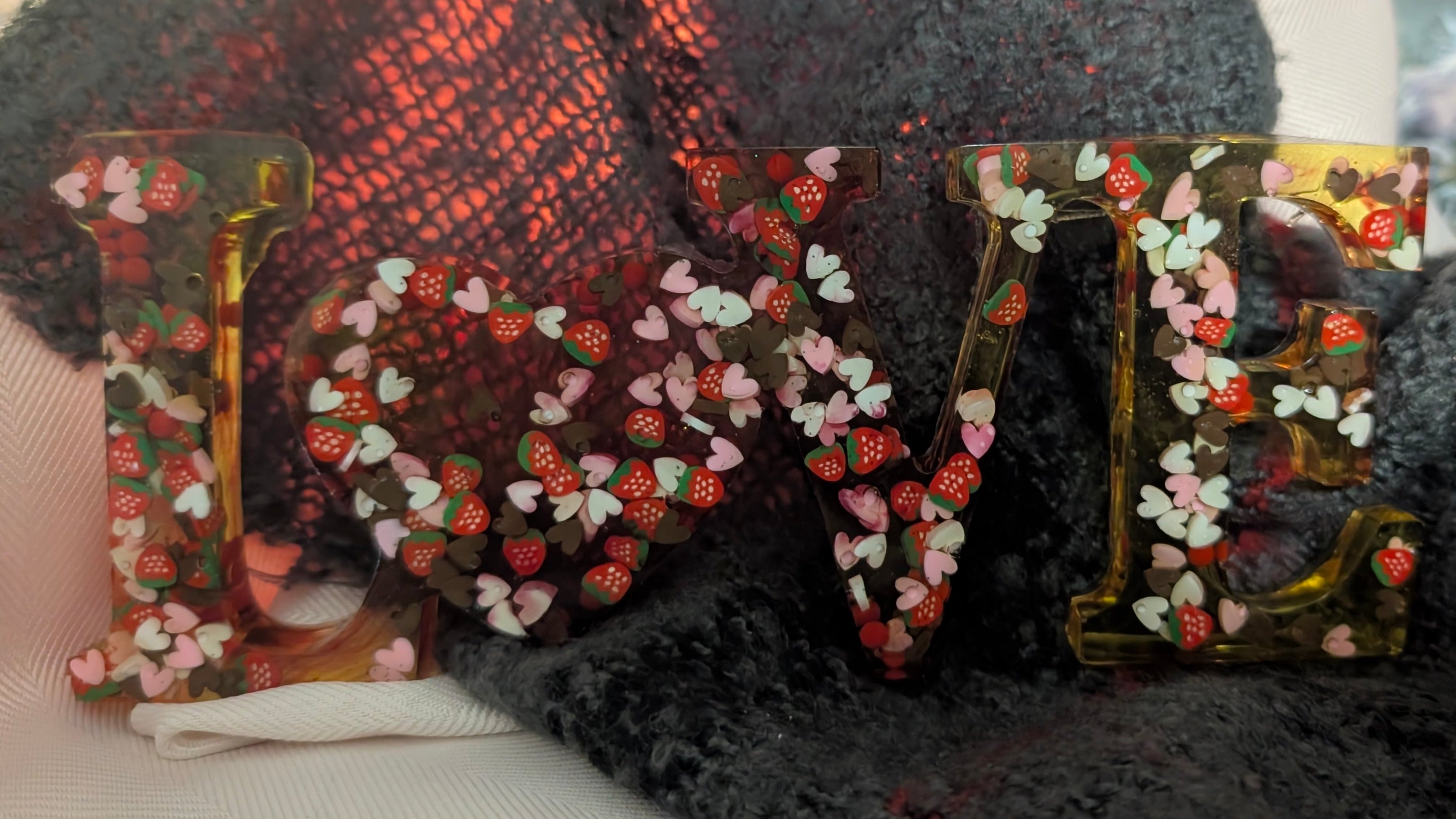 LOVE Sign | Handmade Resin Home Decor