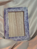 Amber Swirl Resin Picture Frame