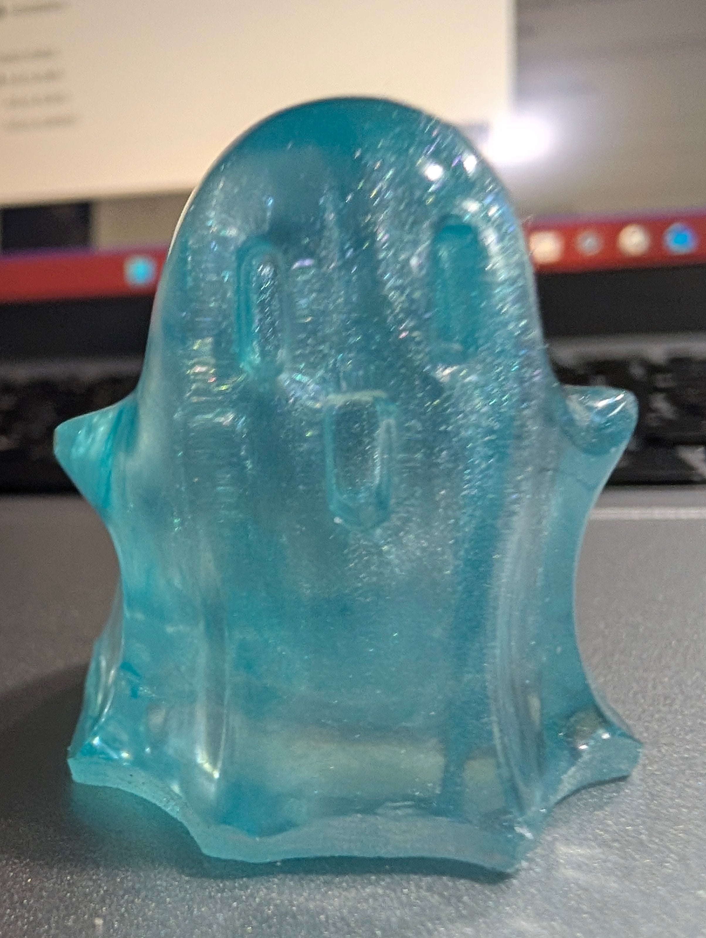 Small Resin Ghost | Handmade Epoxy Décor