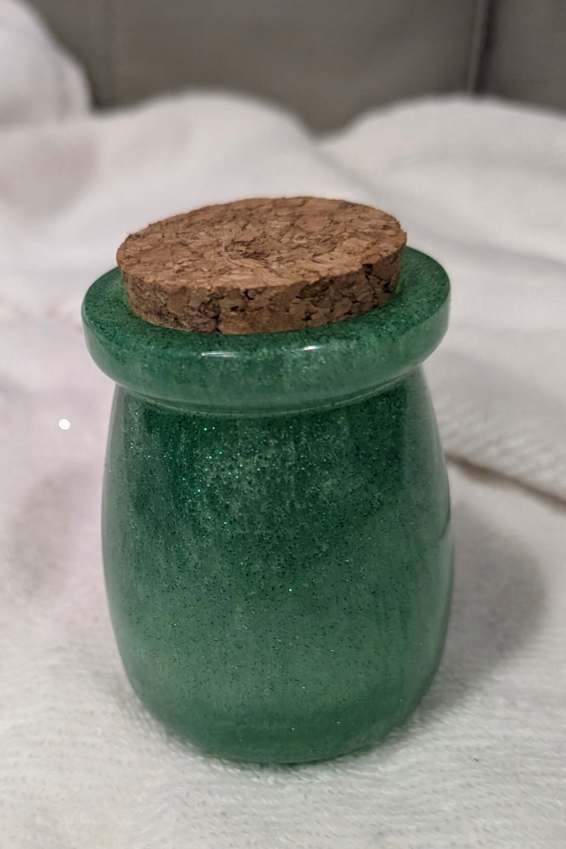 Green Keepsake Jar – Small